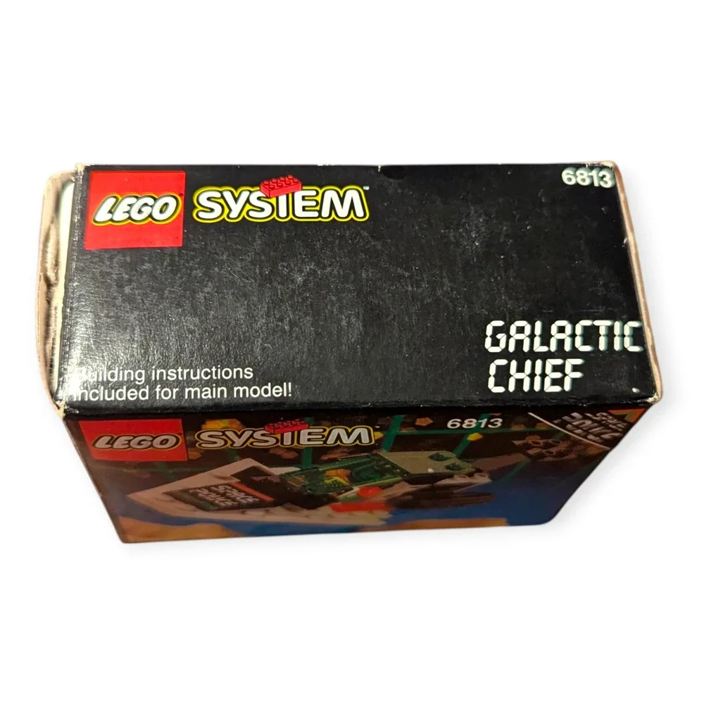 LEGO‎ 6813 Space Police II Galactic Chief 100% Complete Box & Instructions 1993